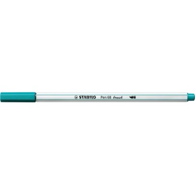 Ecsetirón, STABILO "Pen 68 brush", türkizkék