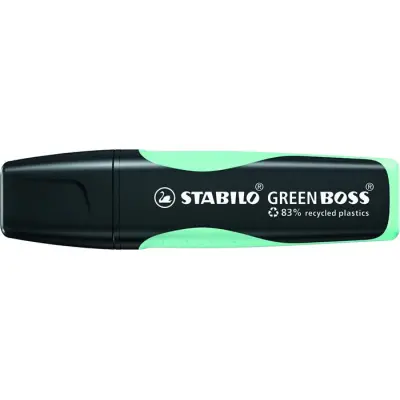 Szövegkiemelő, 2-5 mm, STABILO "Green Boss Pastel", türkiz