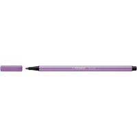 Rostirón, 1 mm, STABILO "Pen 68", szürkéslila