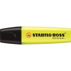 Szövegkiemelő, 2-5 mm, STABILO "BOSS original", sárga