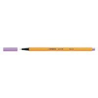 Tűfilc, 0,4 mm, STABILO "Point 88", pasztell-lila