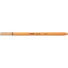 Tűfilc, 0,4 mm, STABILO "Point 88", bőrszín