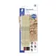 Pasztell ceruza készlet, hatszögletű, STAEDTLER "Design Journey 100P", 6 különböző szín