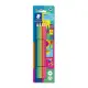 Grafitceruza készlet, HB, háromszögletű, STAEDTLER "Noris® 118 Happy"