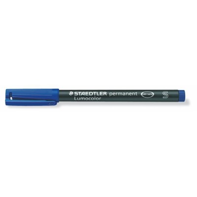 Alkoholos marker, OHP, 0,4 mm, STAEDTLER "Lumocolor® 313 S", kék