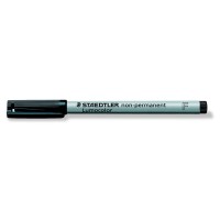 Alkoholmentes marker, OHP, 0,6 mm, STAEDTLER "Lumocolor® 316 F", fekete