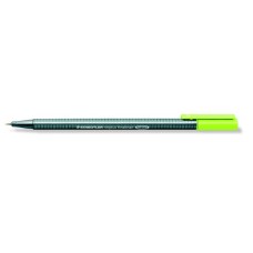 Tűfilc, 0,3 mm, STAEDTLER "Triplus 334", limezöld