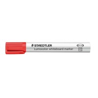 Táblamarker, 2 mm, kúpos, STAEDTLER "Lumocolor® 351", piros