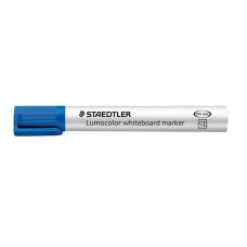 Táblamarker, 2-5 mm, vágott, STAEDTLER "Lumocolor® 351 B", kék