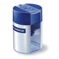 Hegyező, egylyukú, tartályos, STAEDTLER "511", kék