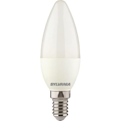 LED izzó, E14, gyertya, 4,5W, 470lm, 4000K (HF), SYLVANIA "ToLEDo"