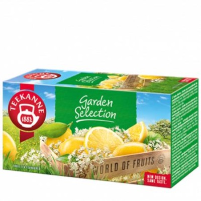 Gyümölcstea, 20x2,25 g, TEEKANNE "Garden Selection", bodza-citrom