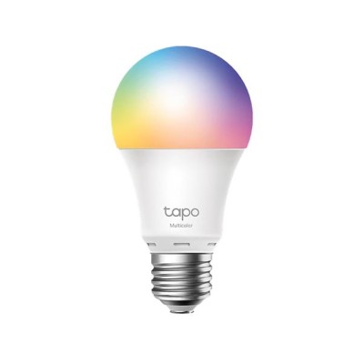 Okos LED izzó, E27, 8,3W, 806lm, 2500-6500K, Wi-Fi, TP-LINK "Tapo L530E", multicolor