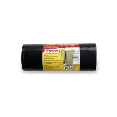 Szemeteszsák, extra erős, 135 l, 10 db, TUTI "Extra"