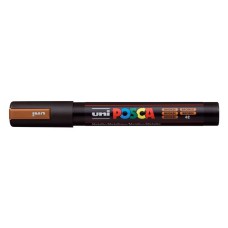 Dekormarker, 1,8-2,5 mm, UNI "Posca PC-5M", bronz