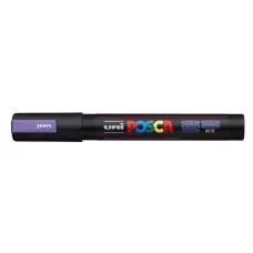 Dekormarker, 1,8-2,5 mm, UNI "Posca PC-5M", metállila