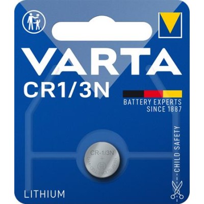 Gombelem, 3V, CR1/3N BL1, 1 db, lítium, VARTA "Professional"