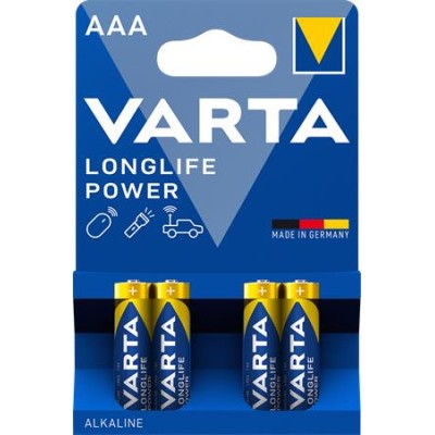 Elem, AAA mikro, 4 db, VARTA "Longlife Power"