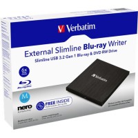 BluRay író, USB 3.0, külső, VERBATIM