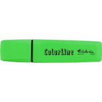 Szövegkiemelő, 1-5 mm, VICTORIA OFFICE, "ColorLine", zöld