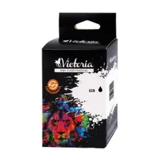 CLI-526B Tintapatron Pixma iP4850, MG5150, 5250 nyomtatókhoz, VICTORIA TECHNOLOGY, fekete, 9ml