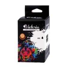 F6V25AE Tintapatron Deskjet Ink Advantage 1115 nyomtatókhoz, VICTORIA TECHNOLOGY 652, fekete, 12ml