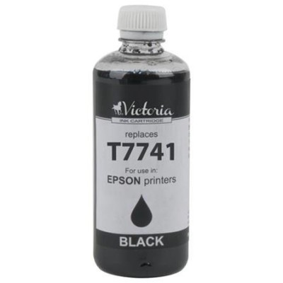 T77414A Tinta Workforce M100, M105 nyomtatókhoz, VICTORIA TECHNOLOGY, fekete, 150ml