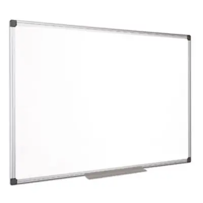 Fehértábla, mágneses, zománcozott, 120x200 cm, alumínium keret, VICTORIA VISUAL