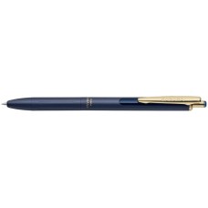Zseléstoll, 0,33 mm, nyomógombos, éjkék tolltest, ZEBRA "Sarasa Grand", kék