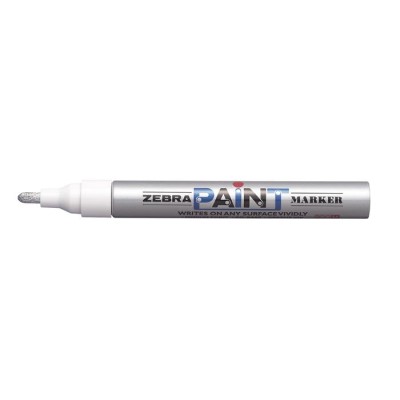 Lakkmarker, 3 mm, ZEBRA "Paint marker", ezüst