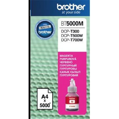 BT5000M Tinta DCP T-300, 500W, 700W nyomtatókhoz, BROTHER, magenta, 5k