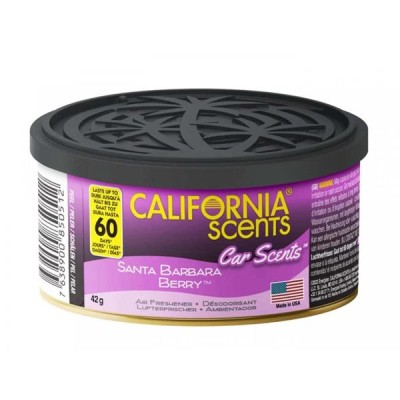 Autóillatosító konzerv, 42 g, CALIFORNIA SCENTS "Barbara Berry"