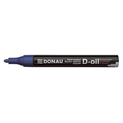 Lakkmarker, 2,8 mm, M, DONAU "D-oil", kék