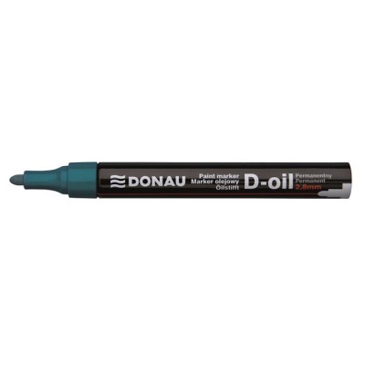 Lakkmarker, 2,8 mm, M, DONAU "D-oil", zöld