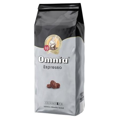 Kávé, pörkölt, szemes, olaszos pörkölésű, 1000 g, DOUWE EGBERTS "Omnia Espresso"