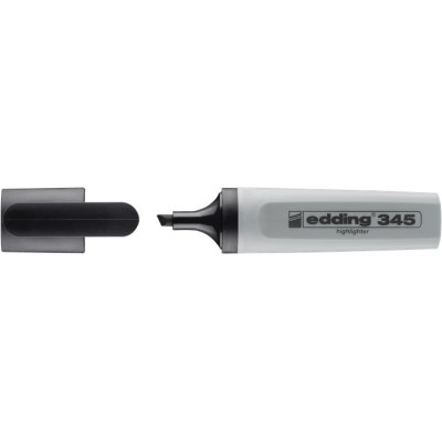 Szövegkiemelő, 2-5 mm, EDDING "345", szürke