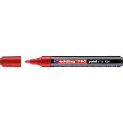 Lakkmarker, 2-3 mm, EDDING "790", piros