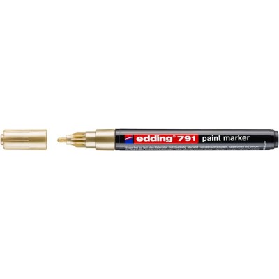 Lakkmarker, 1-2 mm, EDDING "791", arany