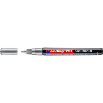 Lakkmarker, 1-2 mm, EDDING "791", ezüst