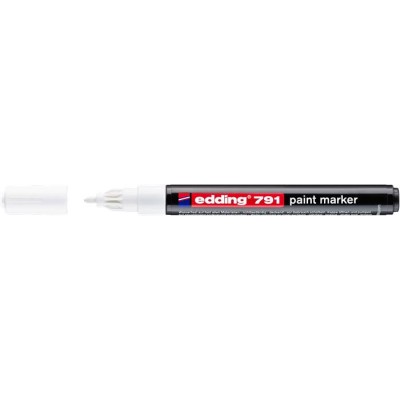 Lakkmarker, 1-2 mm, EDDING "791", fehér