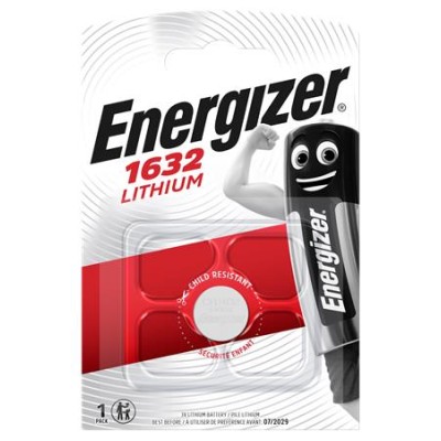 Gombelem, lítium, CR1632, 1 db, ENERGIZER