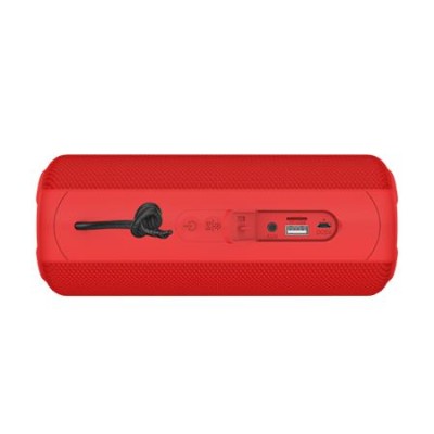 Hangszóró és power bank, hordozható, vízálló, Bluetooth 5.0, ENERGIZER "BTS161", piros