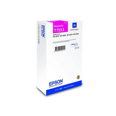 T755340 Tintapatron WF8590, 8510, 8090 nyomtatókhoz, EPSON, magenta, 39ml