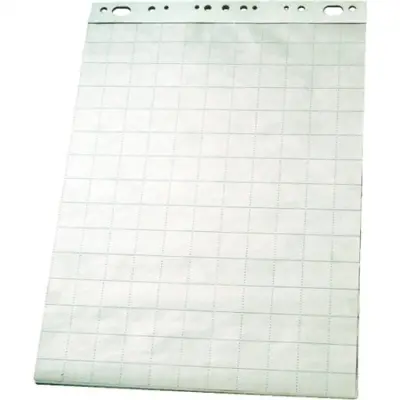 Flipchart papír, sima-kockás, 60x85 cm, 50 lap, ESSELTE