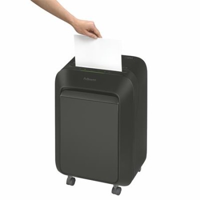 Iratmegsemmisítő, mikrokonfetti, 14 lap FELLOWES "Powershred LX211",  fekete