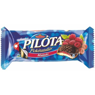 Piskótatallér, 147 g, GYŐRI "Pilóta", málna