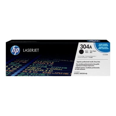 CC530A Lézertoner ColorLaserJet CM2320fxi, 2320n nyomtatókhoz, HP 304A, fekete, 3,5k