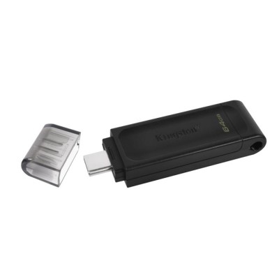 Pendrive, 64GB, USB-C, KINGSTON "DataTraveler 70"
