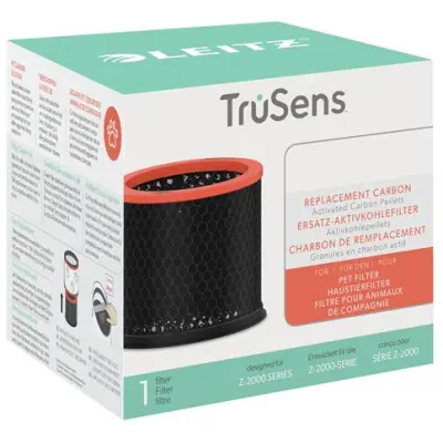 Filter, szénszűrő cserebetét, LEITZ "Trusens Z-2000 / Z-2500", háziállat dobszűrőhöz