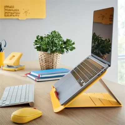 Laptop állvány, LEITZ "Ergo Cosy", melegsárga